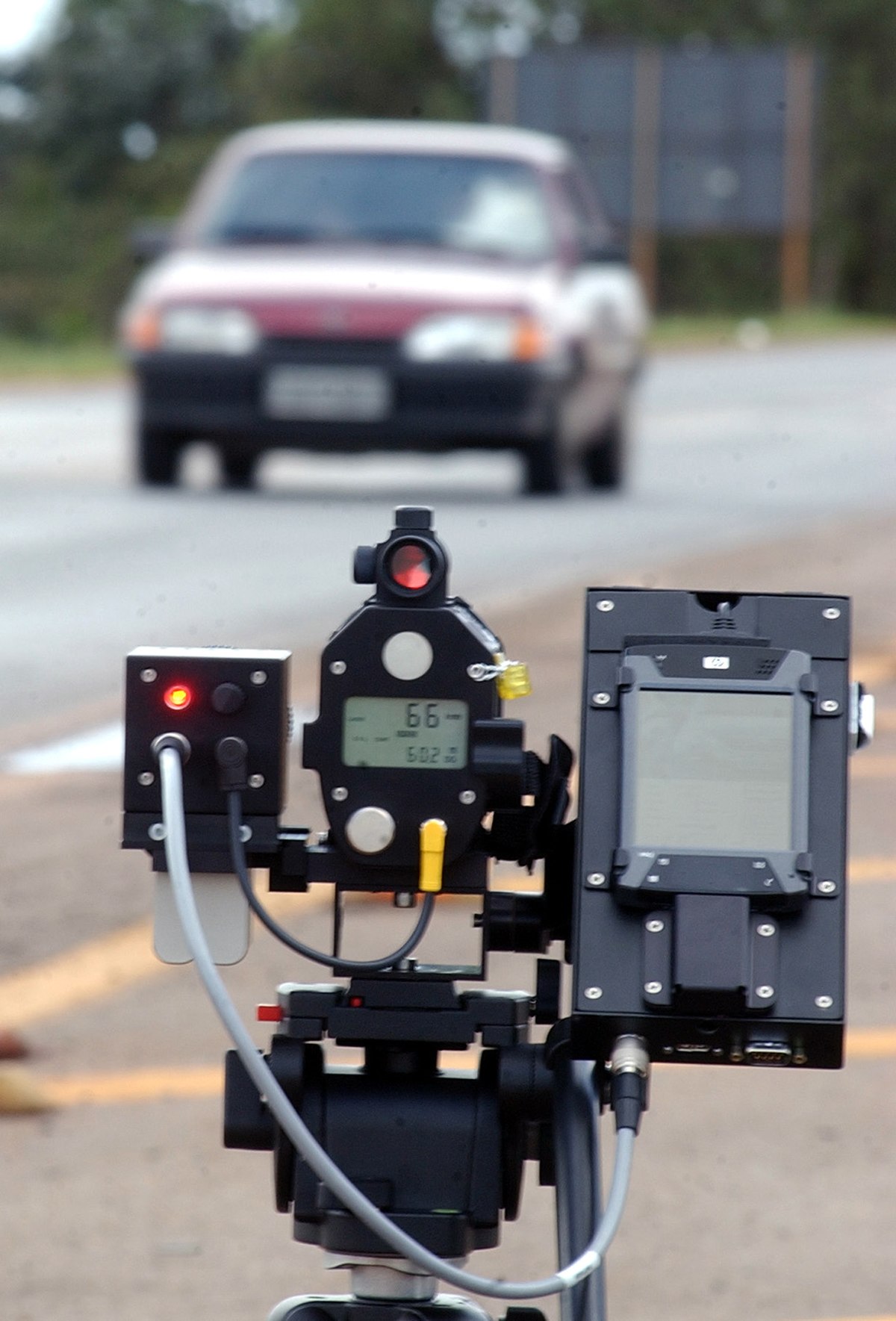 Portable Speed Detector